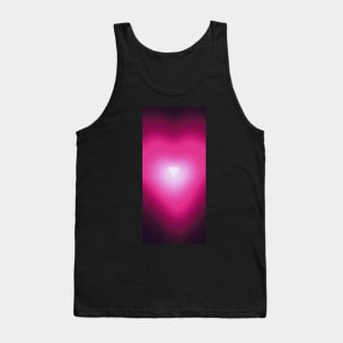 pink heart aura Tank Top